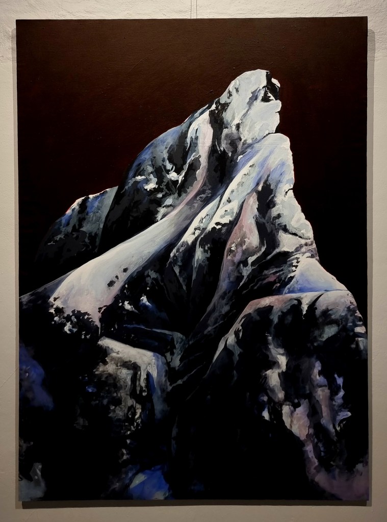 Yme / 2024 / acrylics on canvas / 180cm x 150cm / Mina Stokke