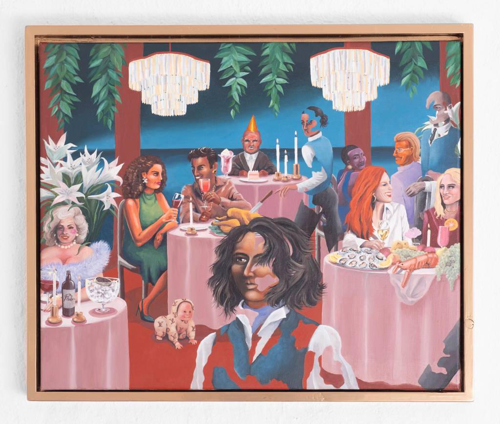 Grand Celebration / 2025 / oil on canvas / Mina Stokke / Photo by Sebastian Kok