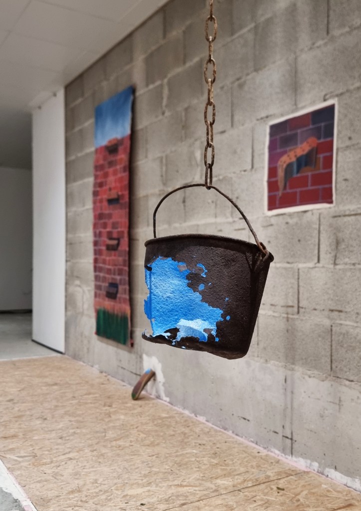 The Story of an Artificial Rock / 2025 / mixed media / Mina Stokke