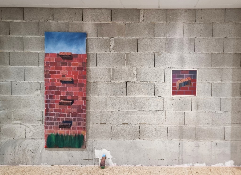 The Story of an Artificial Rock / 2025 / mixed media / Mina Stokke