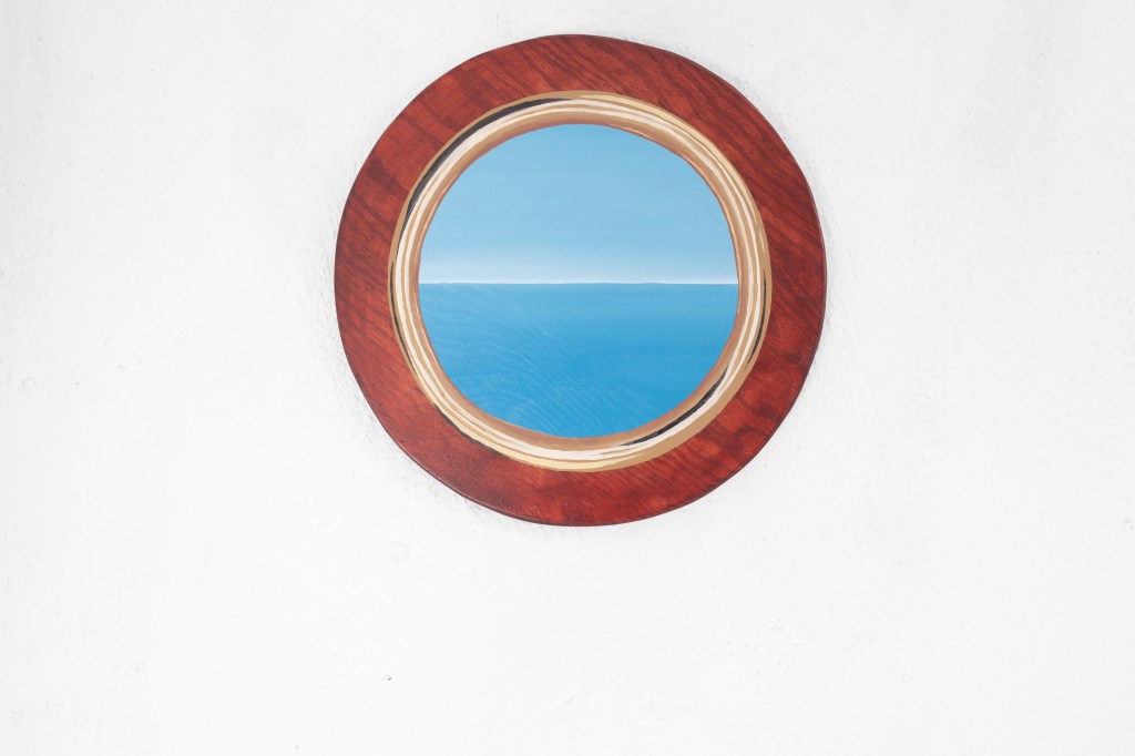 Ocean Dream / 2025 / oil paint on wood / 30 x 30 cm / Mina Stokke