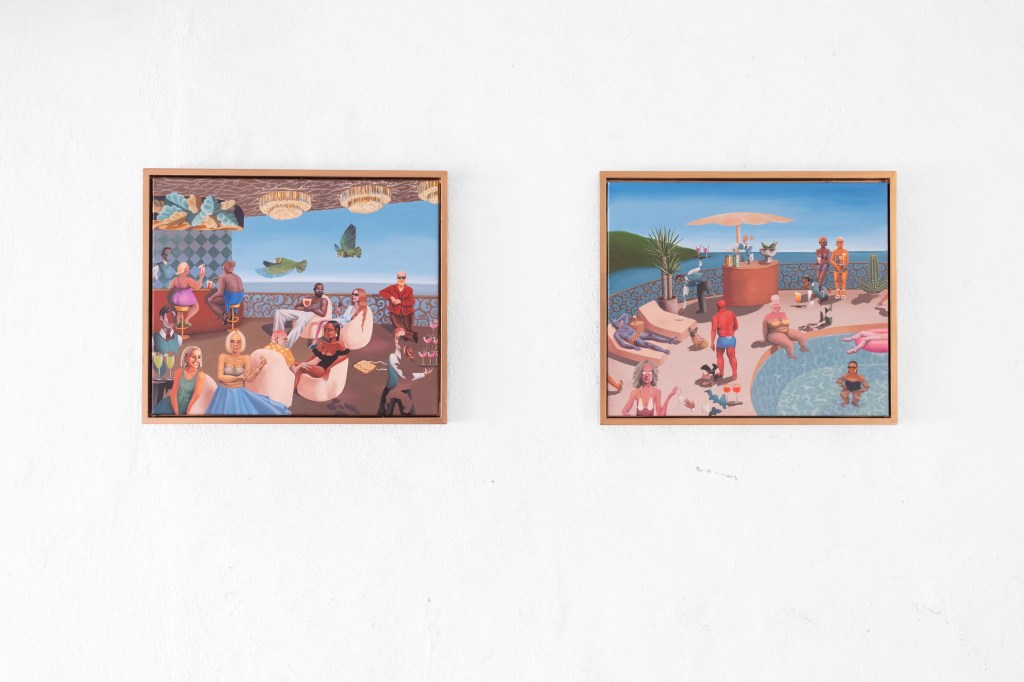 Ocean Dream / 2025 / oil paint on canvas / 40 x 50 cm / Mina Stokke